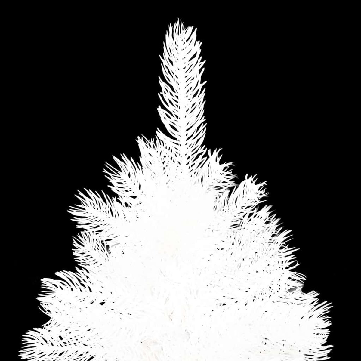 vidaXL Kunstkerstboom 180 cm Wit