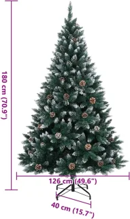 vidaXL Kunstkerstboom 180 cm