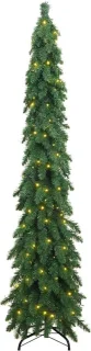 vidaXL Kunstkerstboom 210 cm