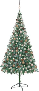 vidaXL Kunstkerstboom 210 cm