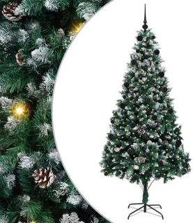 vidaXL Kunstkerstboom 210 cm