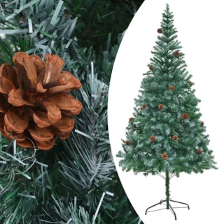 vidaXL Kunstkerstboom 210 cm