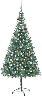 vidaXL Kunstkerstboom 210 cm