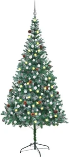 vidaXL Kunstkerstboom 210 cm