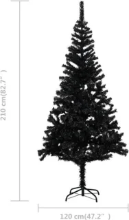 vidaXL Kunstkerstboom 210 cm