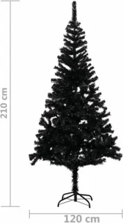 vidaXL Kunstkerstboom 210 cm