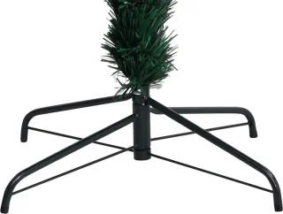 vidaXL Kunstkerstboom 210 cm glasvezel groen