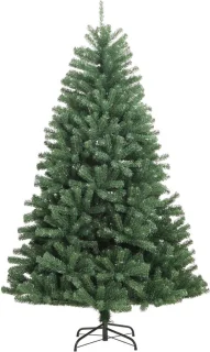 vidaXL Kunstkerstboom 210 cm groen