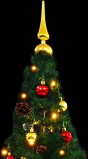 vidaXL Kunstkerstboom 210 cm groen