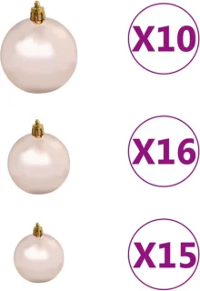 vidaXL Kunstkerstboom 210 cm groen