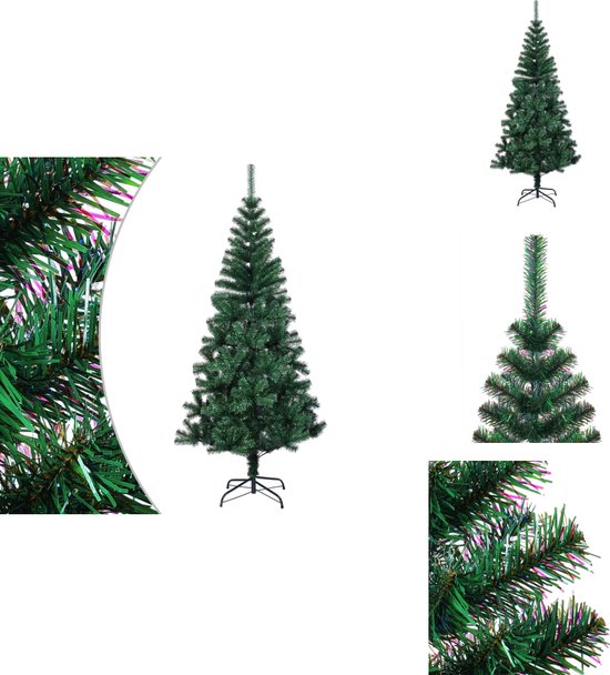 vidaXL Kunstkerstboom 210 cm groen