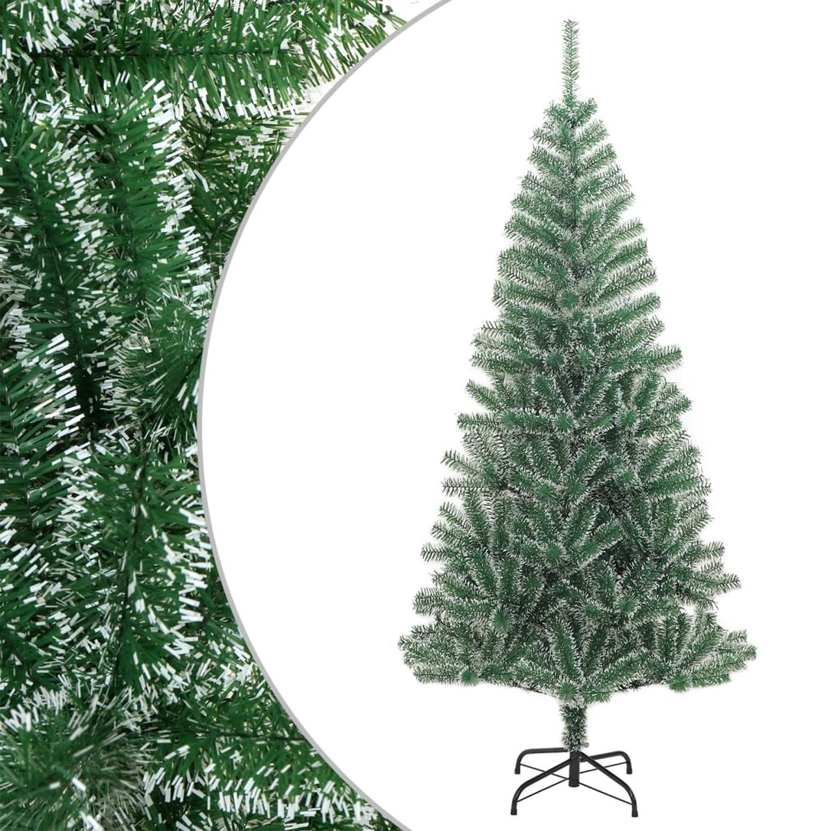 vidaXL Kunstkerstboom 210 cm groen