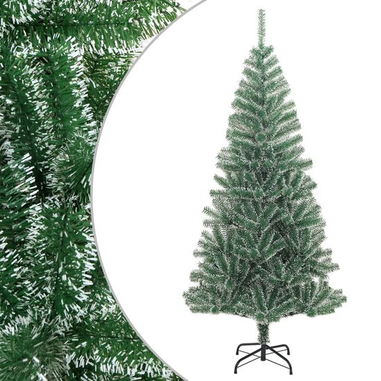 vidaXL Kunstkerstboom 210 cm groen