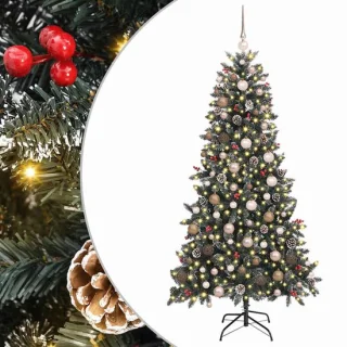 vidaXL kunstkerstboom 210 cm groen