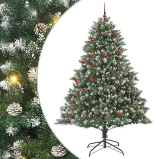 vidaXL kunstkerstboom 210 cm groen
