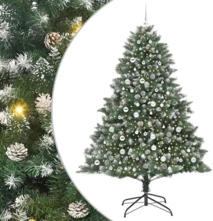 vidaXL kunstkerstboom 210 cm groen