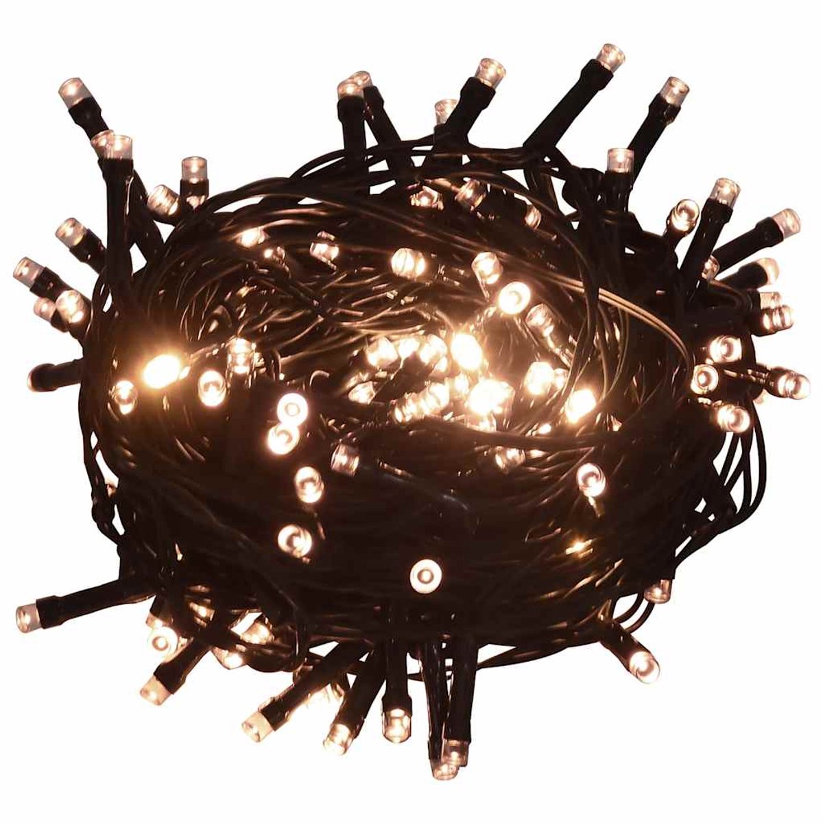 vidaXL Kunstkerstboom 210 cm LED