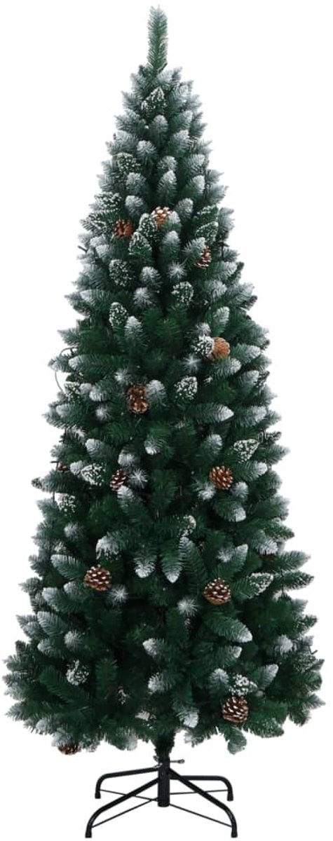 vidaXL Kunstkerstboom 210 cm met LED's