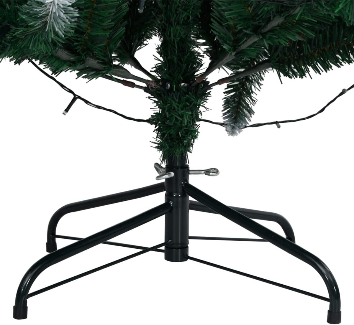 vidaXL Kunstkerstboom 210 cm met LED's