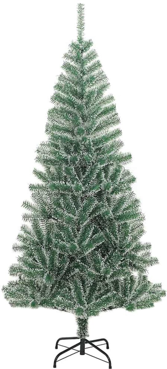 vidaXL Kunstkerstboom 210 cm met LED's
