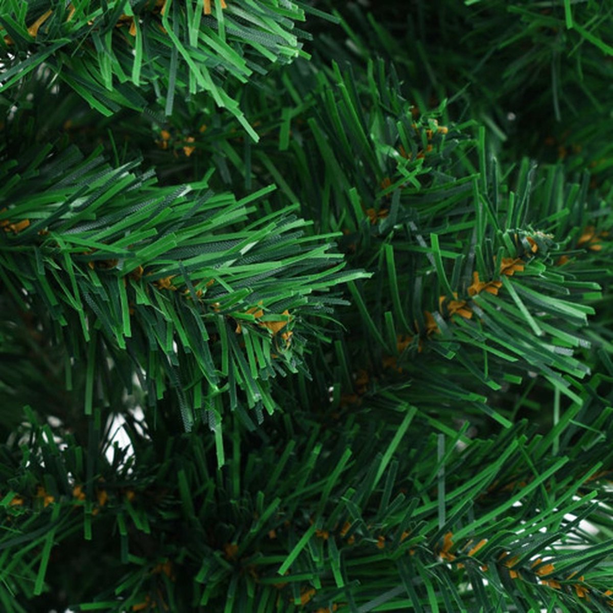 vidaXL Kunstkerstboom 210 cm met stalen standaard