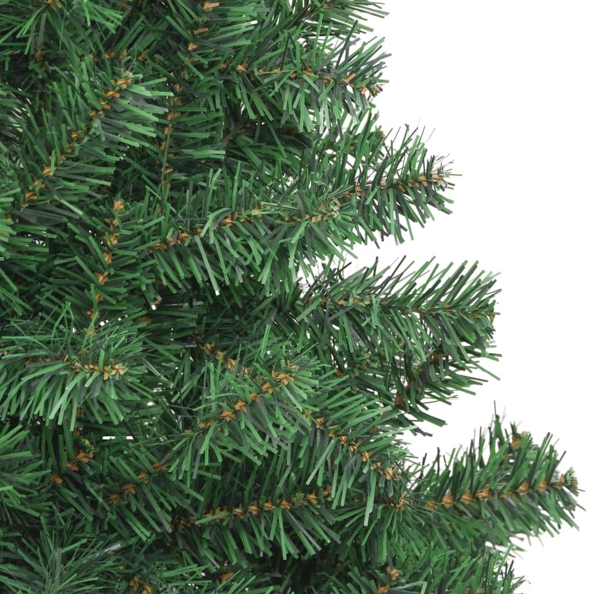 vidaXL Kunstkerstboom 210 cm met stalen standaard