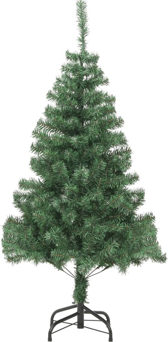 vidaXL Kunstkerstboom 210 cm met stalen standaard