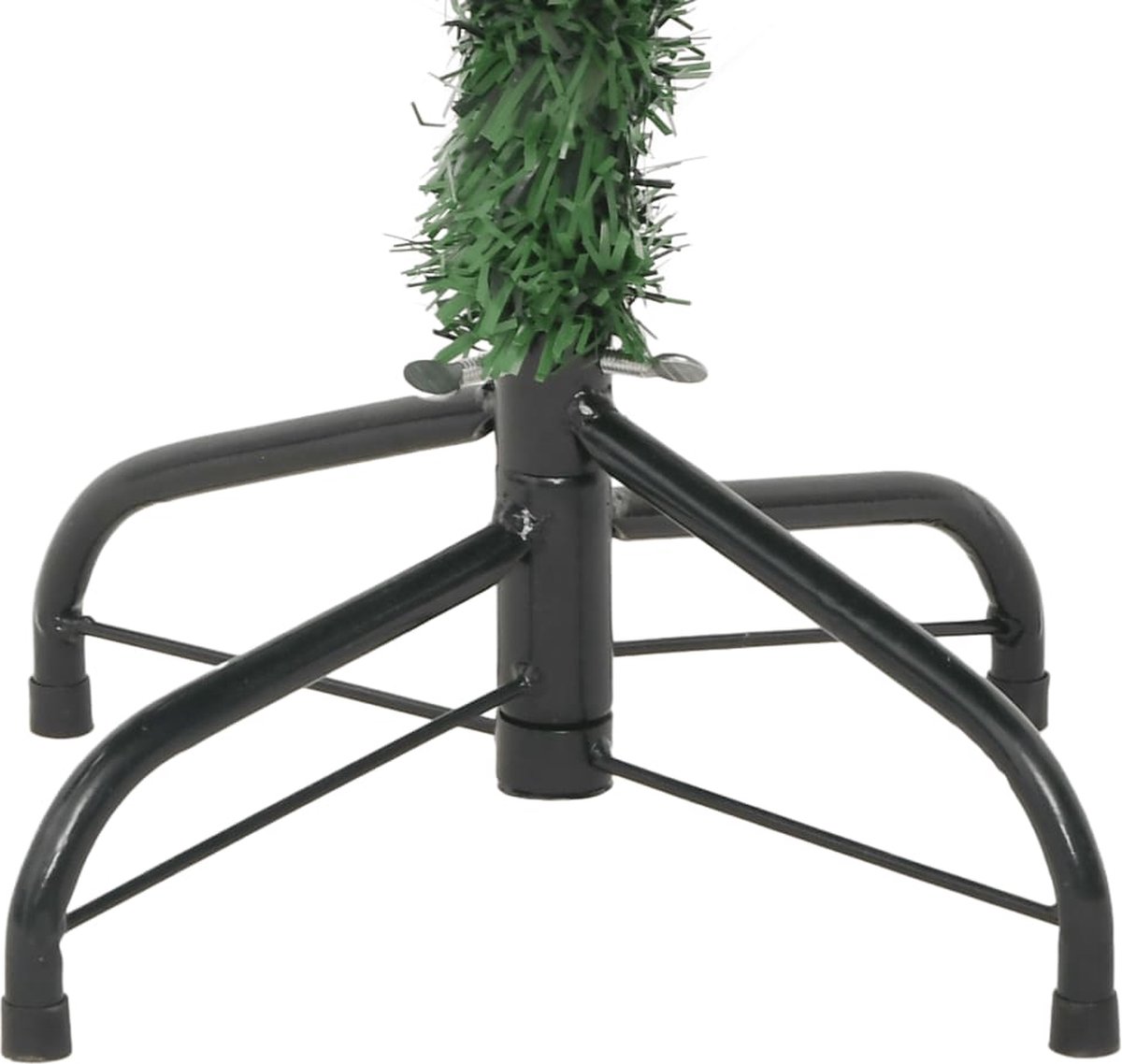vidaXL Kunstkerstboom 210 cm met stalen standaard