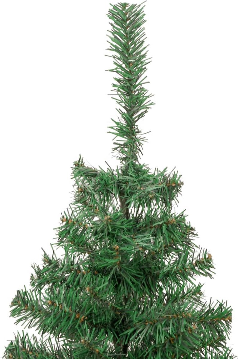 vidaXL Kunstkerstboom 210 cm met stalen standaard