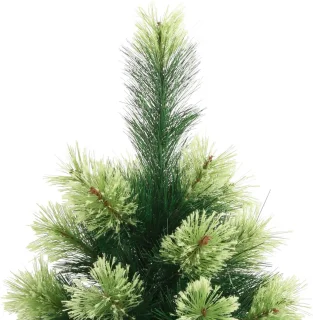 vidaXL Kunstkerstboom 210 cm met standaard
