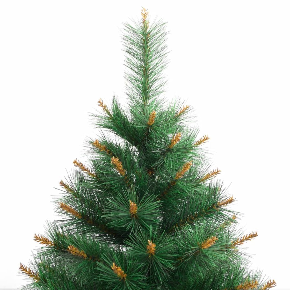 vidaXL Kunstkerstboom 210 cm met standaard