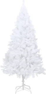 vidaXL Kunstkerstboom 210 cm PVC wit