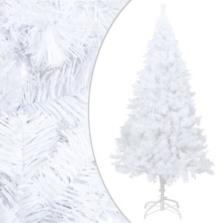 De vidaXL Kunstkerstboom 210 cm PVC wit in één oogopslag