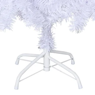 vidaXL Kunstkerstboom 210 cm PVC wit