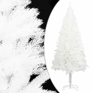 vidaXL Kunstkerstboom 210 cm PVC wit