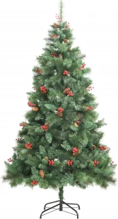 vidaXL Kunstkerstboom 210 cm