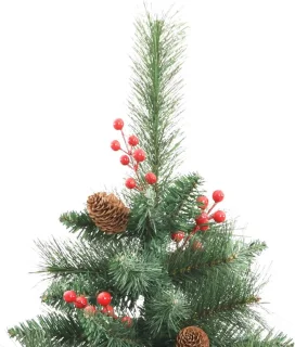 vidaXL Kunstkerstboom 210 cm