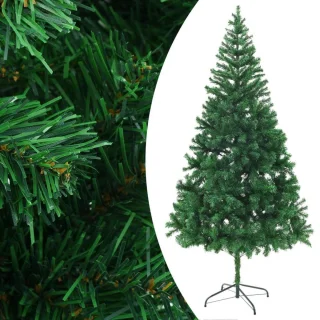 vidaXL Kunstkerstboom 210 cm roze PVC met standaard