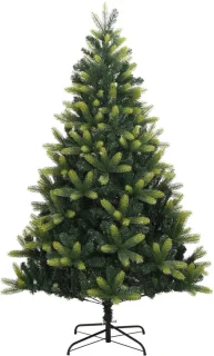 vidaXL Kunstkerstboom 210 cm