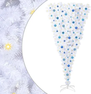 vidaXL kunstkerstboom 210 cm wit
