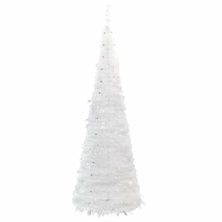 vidaXL Kunstkerstboom 210 cm wit