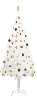 VidaXL kunstkerstboom 210 cm wit