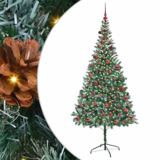 vidaXL Kunstkerstboom 210 cm