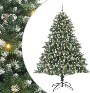 vidaXL kunstkerstboom 240 cm groen