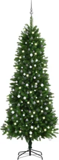 vidaXL Kunstkerstboom 240 cm groen