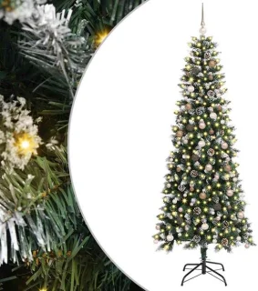 vidaXL kunstkerstboom 240 cm groen