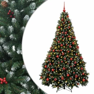 vidaXL Kunstkerstboom 240 cm groen