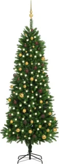 Vidaxl kunstkerstboom 240 cm groen