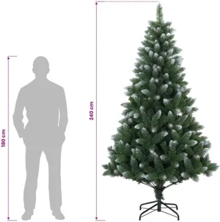 vidaXL kunstkerstboom 240 cm groen