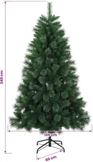 vidaXL kunstkerstboom 240 cm
